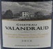 6th label thumbnail of Chateau Valandraud