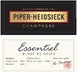 2nd label thumbnail of Piper-Heidsieck Essentiel Cuvee Extra Brut