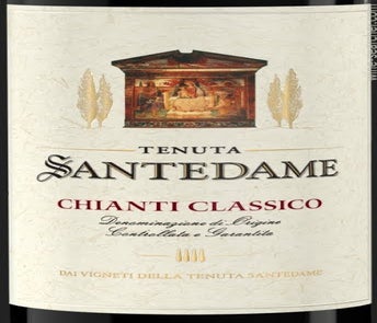 Label 1 of Ruffino Tenuta Santedame