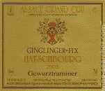 Label 1 of Ginglinger-Fix Gewurztraminer Hatschbourg