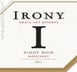 2nd label thumbnail of Irony Pinot Noir