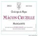 2nd label thumbnail of Julien Guillot - Clos des Vignes du Maynes Macon Cruzille Manganite
