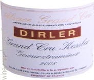 Label 1 of Domaine Dirler-Cade Gewurztraminer Kessler
