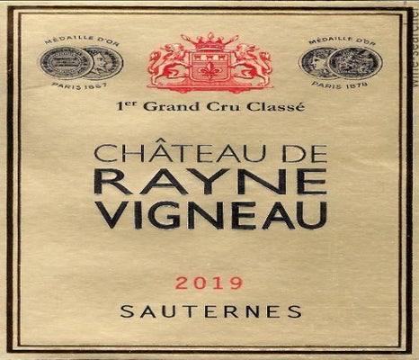 Label 1 of Chateau de Rayne Vigneau
