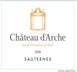 2nd label thumbnail of Chateau d'Arche