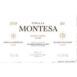 2018 Bodegas Palacios Remondo 'Finca La Montesa', Rioja DOCa ...