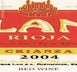17th label thumbnail of Bodegas LAN Crianza