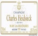 19th label thumbnail of Charles Heidsieck Blanc des Millenaires - Collection Crayeres