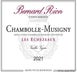 3rd label thumbnail of Domaine Armelle et Bernard Rion Chambolle-Musigny Les Echezeaux Vieilles Vignes
