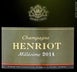 2nd label thumbnail of Henriot Brut Millesime