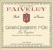 15th label thumbnail of Domaine Faiveley Les Cazetiers