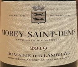 Label 1 of Domaine des Lambrays Morey-Saint-Denis