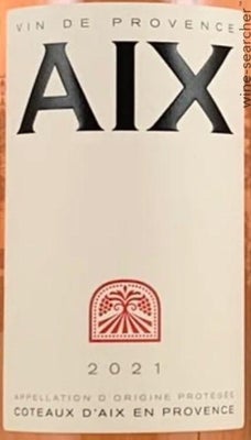 Label 1 of Maison Saint Aix Coteaux d'Aix-en-Provence 'AIX' Rose