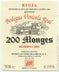 5th label thumbnail of Bodegas Vinicola Real 200 Monges Reserva