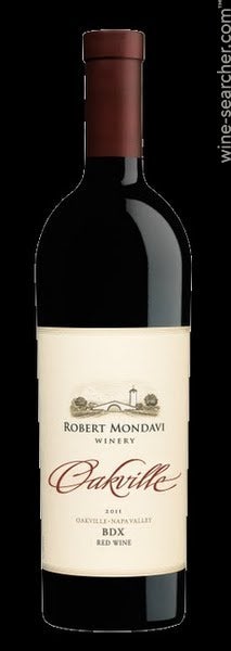 2016 Robert Mondavi Winery Oakville BDX Red Blend, Napa