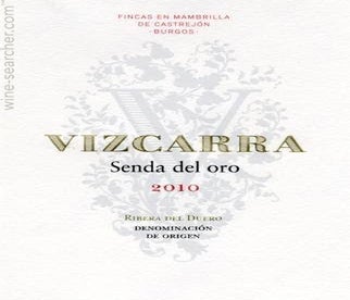 Label 3 of Bodegas Vizcarra 'Senda del Oro'
