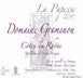 6th label thumbnail of Domaine Gramenon Vinsobres La Papesse