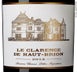 10th label thumbnail of Le Clarence de Haut-Brion - Chateau Bahans Haut-Brion