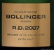 3rd label thumbnail of Bollinger R.D. Extra Brut