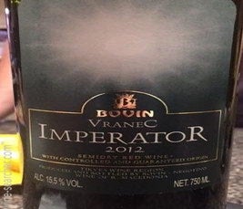 Label 1 of Bovin 'Imperator'