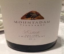 Label 1 of Mountadam Vineyards High Eden Estate Chardonnay