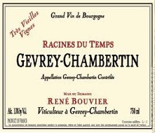 Label 1 of Rene Bouvier Gevrey-Chambertin Racines du Temps Tres Vieilles Vignes