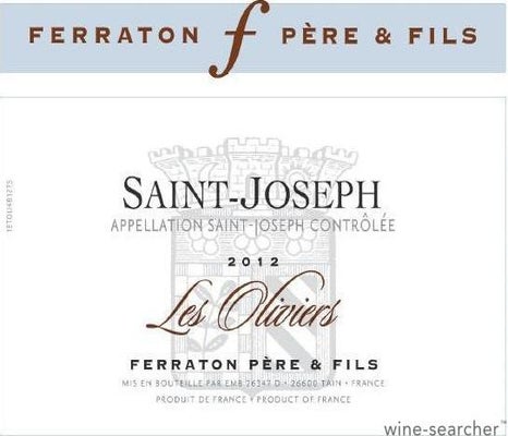 Label 1 of Ferraton Pere & Fils Saint-Joseph Les Oliviers