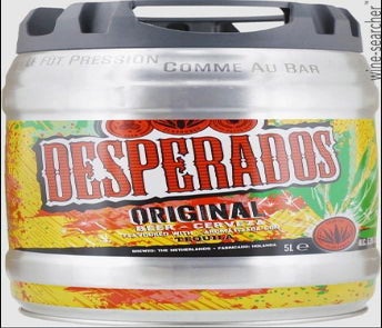 Label 2 of Desperados Tequila Flavoured Beer