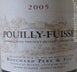 2nd label thumbnail of Bouchard Pere & Fils Pouilly-Fuisse