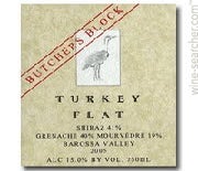 Label 1 of Turkey Flat Vineyards Butchers Block Red