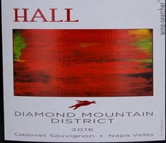 Label 1 of HALL Wines Cabernet Sauvignon