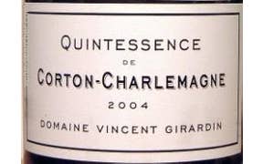 Click to see this product Label of Vincent Girardin Quintessence de Corton-Charlemagne Grand Cru
