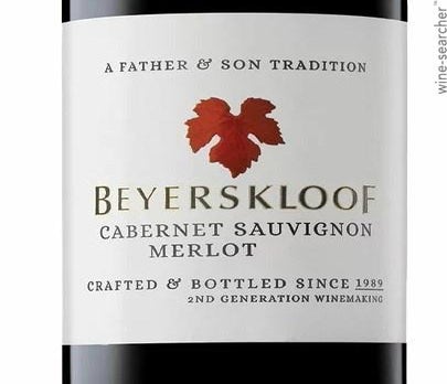 Label 1 of Beyerskloof Cabernet Sauvignon - Merlot