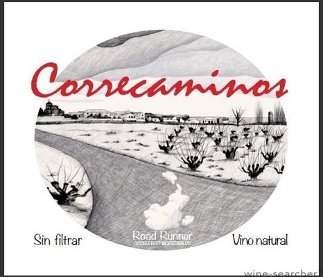 Label 1 of Microbio Wines Correcaminos Rose