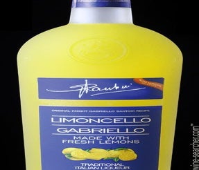 Label 1 of Knight Gabriello Limoncello Liquore