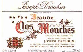 Click to see this product Label of Joseph Drouhin Clos des Mouches Blanc