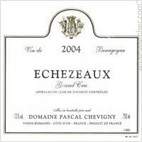 2013 Domaine Chevigny-Rousseau Echezeaux Grand Cru, Cote de