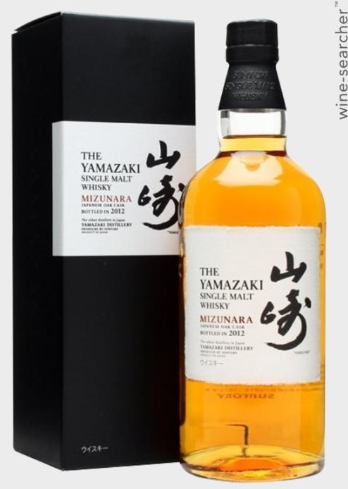 山崎　ミズナラ　MIZUNARA 2012 2012 The Yamazaki Mizunara Single Malt Whisky, Japan