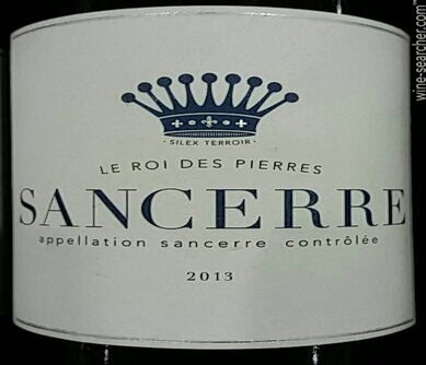 Label 1 of Le Roi des Pierres Sancerre