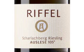 Click to see this product Label of Weingut Riffel Scharlachberg Riesling Auslese 105