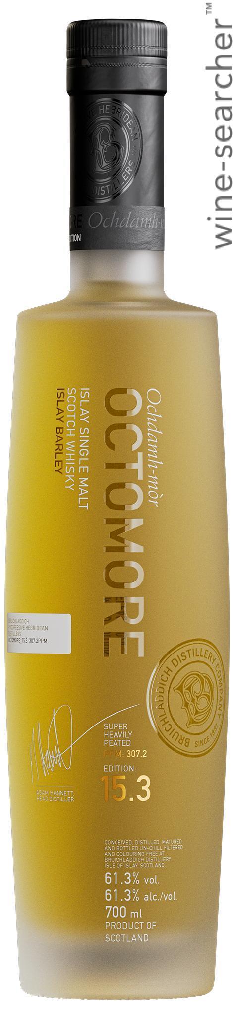 ウイスキー Octomore 15.3 700ml 61.3% Bruichladdich Octomore Edition 15.3 Super Heavily Peated