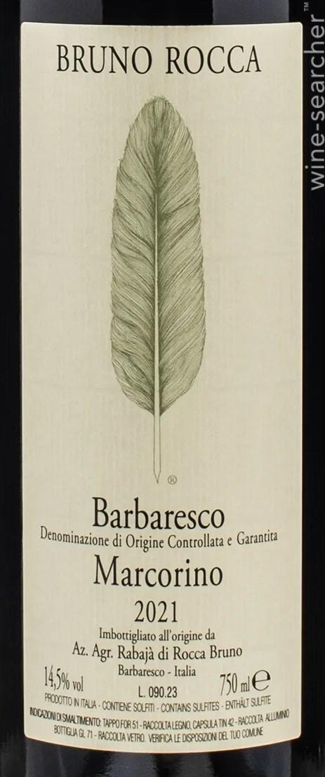ブルーノ　ロッカ　バルバレスコ　マリア　アデライデ　2011 Bruno Rocca 'Maria Adelaide', Barbaresco DOCG, Italy