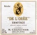 16th label thumbnail of M. Chapoutier Ermitage de l'Oree Blanc