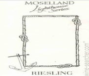 Label 1 of Moselland Lighthouse Series Riesling