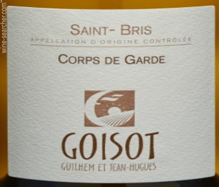 Label 1 of Guilhem & Jean-Hugues Goisot Saint-Bris Corps de Garde Fie Gris