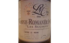 Click to see this product Label of Lucien Le Moine Les Suchots