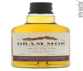 Label 1 of Dram Mor Ben Nevis 11 Year Old Single Malt Scotch Whisky