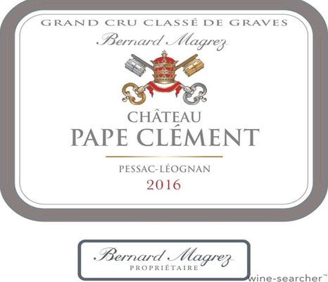 Label 15 of Chateau Pape Clement