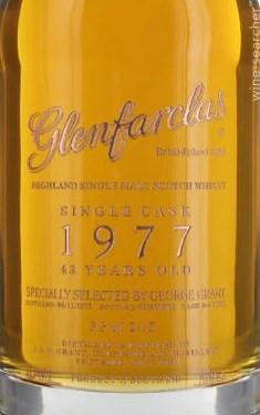 1977 Glenfarclas Single Cask 43 Year Old Single Malt Scotch