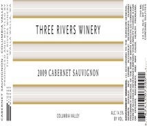 Label 1 of Three Rivers Winery Cabernet Sauvignon